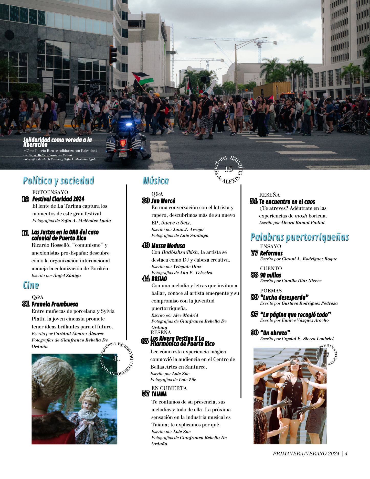 La Tarima (Vol. 3 Primavera/Verano 2024)